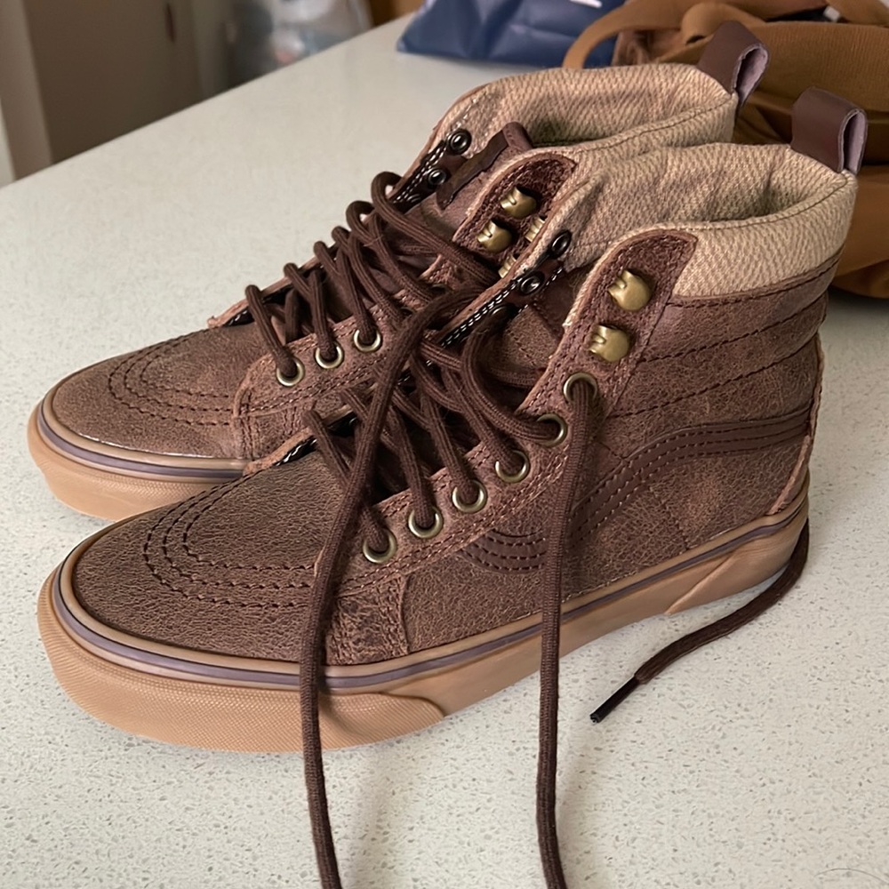 Leather Vans